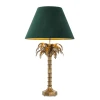 Desert Star bordslampa mässing/grön 114,5 cm