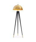 Coyote golvlampa guld/svart 165cm Eichholtz Coyote golvlampa guld/svart 165cm