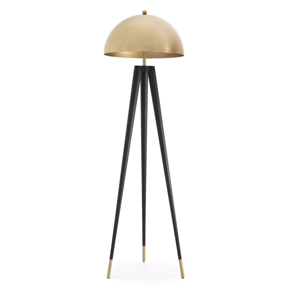 Coyote golvlampa guld/svart 165cm Eichholtz Coyote golvlampa guld/svart 165cm
