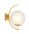 Cascade vägglampa guld/rök 32cm Eichholtz Cascade vägglampa guld/rök 32cm