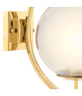 Cascade vägglampa guld/rök 32cm Eichholtz Cascade vägglampa guld/rök 32cm
