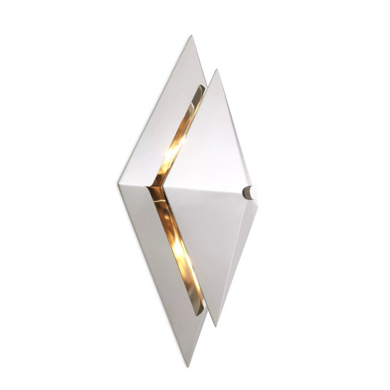 Augusta Wall Lamp Nickel 39cm Augusta Wall Lamp Nickel 39cm