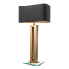 Cadogan bordslampa mässing/grå/glas 84,5 cm Cadogan bordslampa mässing/grå/glas 84,5 cm