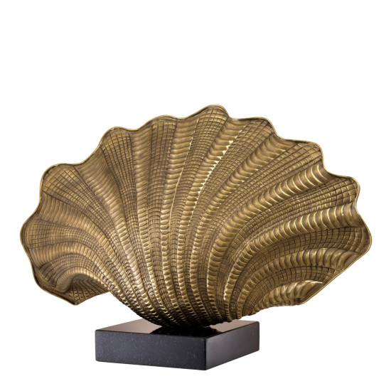 Cape Cod bordslampa mässing/svart 33,5 cm