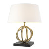 Edition Table Lamp Brass/Black/White 57cm Edition Table Lamp Brass/Black/White 57cm
