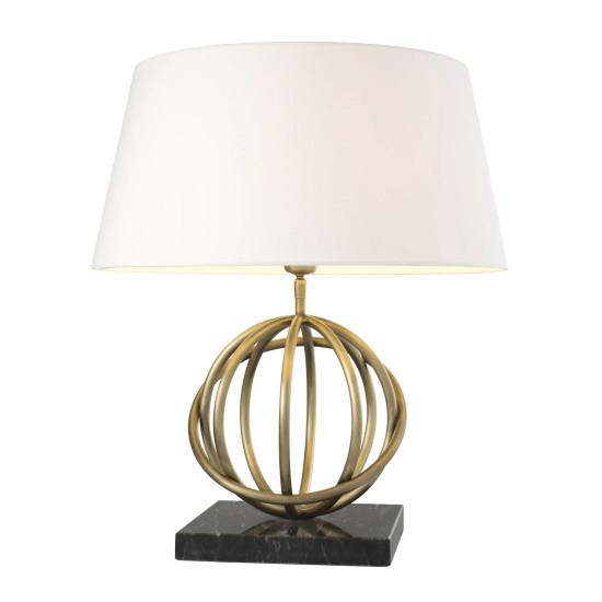 Edition bordslampa mässing/svart/vit 57 cm Edition bordslampa mässing/svart/vit 57 cm