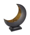 Half Moon bordslampa gunmetal/mässing 53cm