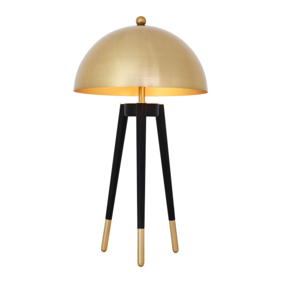 Coyote bordslampa guld/svart 69 cm