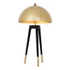 Coyote bordslampa guld/svart 69 cm