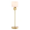 Etruscan bordslampa mässing/vit 76 cm