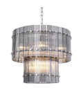 Ruby S Chandelier Nickel/Smoke 57cm Eichholtz Ruby S Chandelier Nickel/Smoke 57cm