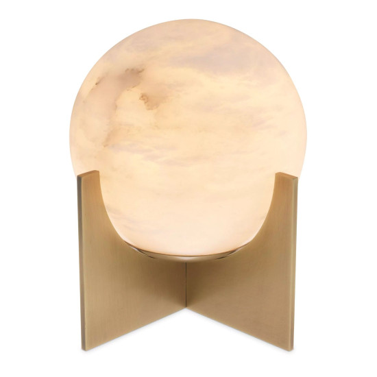 Scorpios S Table Lamp Brass/White 25cm Scorpios S Table Lamp Brass/White 25cm