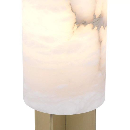 Giorgina bordslampa mässing/alabaster 47 cm Giorgina bordslampa mässing/alabaster 47 cm