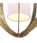 Luciano Chandelier Brass/White 44cm Eichholtz Luciano Chandelier Brass/White 44cm
