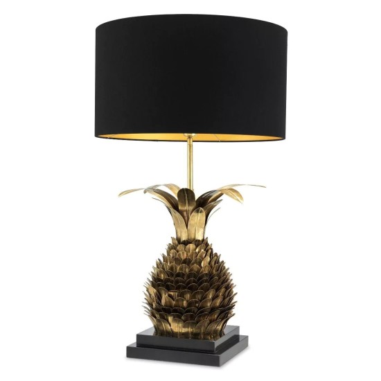Ananas bordslampa mässing/svart 96,5 cm Ananas bordslampa mässing/svart 96,5 cm