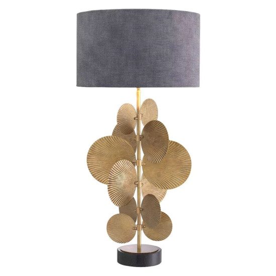 Mito Table Lamp Brass/Black/Grey 83cm