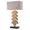 Iris Table Lamp Brass/Granite/Light Grey 77.5cm Iris Table Lamp Brass/Granite/Light Grey 77.5cm