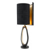 Kilian Table Lamp Gunmetal/Brass/Black 85cm Kilian Table Lamp Gunmetal/Brass/Black 85cm