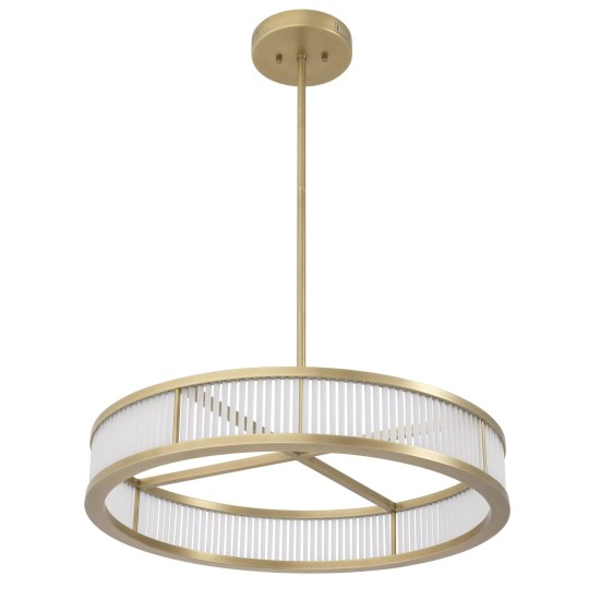 Thibaud S Chandelier Brass/Glass 70cm Thibaud S Chandelier Brass/Glass 70cm
