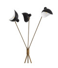 Costner golvlampa mässing/svart 130cm Eichholtz Costner golvlampa mässing/svart 130cm