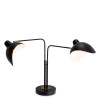 Joshua bordslampa svart/vit/mässing 57 cm Joshua bordslampa svart/vit/mässing 57 cm