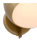 Wilson Wall Lamp Brass/White 19cm Eichholtz Wilson Wall Lamp Brass/White 19cm