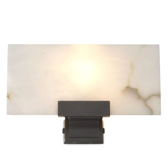 Zen Wall Lamp Bronze/White 19cm Zen Wall Lamp Bronze/White 19cm