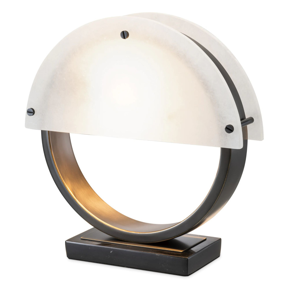 Essence bordslampa brons/vit 30,5cm