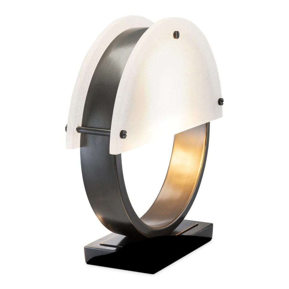 Essence bordslampa brons/vit 30,5cm