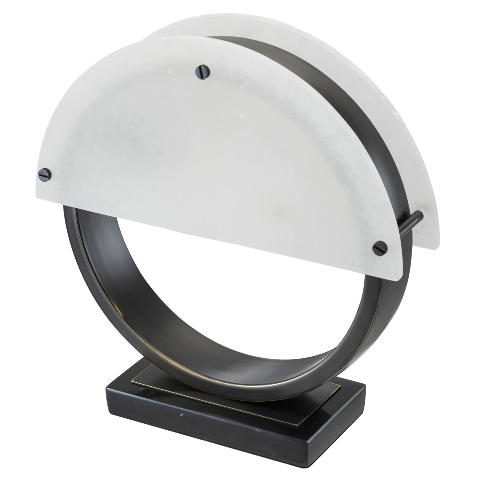 Essence bordslampa brons/vit 30,5cm