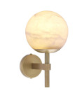 Jade Wall Lamp Brass/White 35cm Eichholtz Jade Wall Lamp Brass/White 35cm
