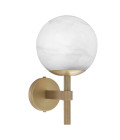 Jade Wall Lamp Brass/White 35cm Eichholtz Jade Wall Lamp Brass/White 35cm