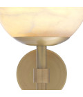 Jade Wall Lamp Brass/White 35cm Eichholtz Jade Wall Lamp Brass/White 35cm
