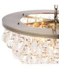 Bolzano Chandelier Brass/Glass 65cm Eichholtz Bolzano Chandelier Brass/Glass 65cm