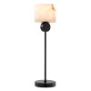 Etruscan bordslampa brons/vit 76cm Etruscan bordslampa brons/vit 76cm