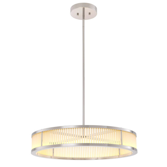 Thibaud S Chandelier Nickel/Glass 70cm Thibaud S Chandelier Nickel/Glass 70cm