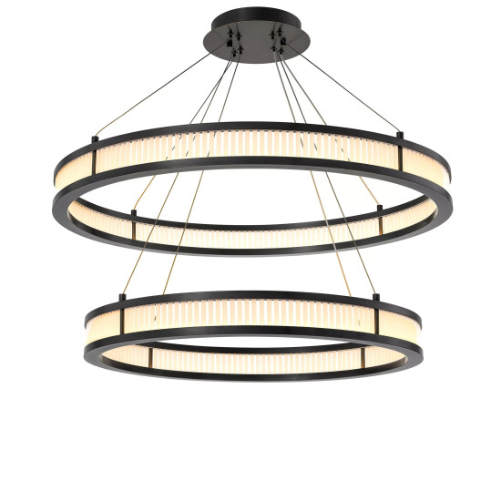 Damien Double takkrona brons/glas 85 cm Damien Double takkrona brons/glas 85 cm