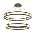 Damien Double Chandelier Bronze/Glass 85cm Eichholtz Damien Double Chandelier Bronze/Glass 85cm