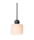 Etruscan Rund Taklampa Brons/Vit 20cm