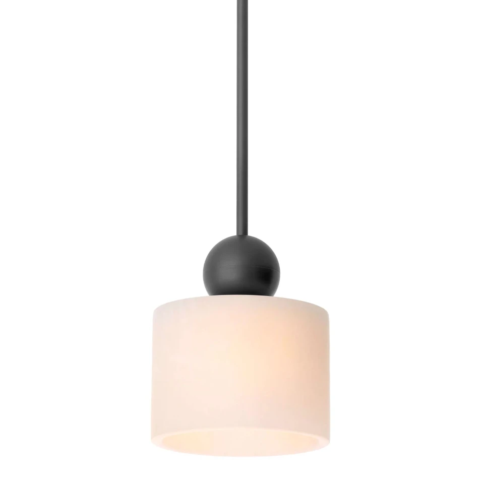 Etruscan Rund Taklampa Brons/Vit 20cm