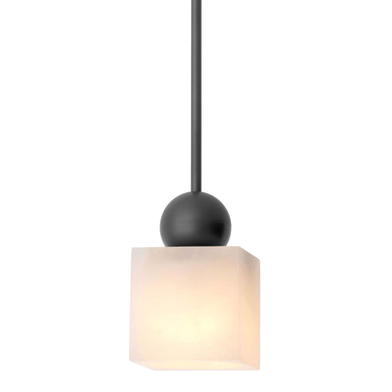 Etruscan Square Taklampa Brons/Vit 12 cm Etruscan Square Taklampa Brons/Vit 12 cm