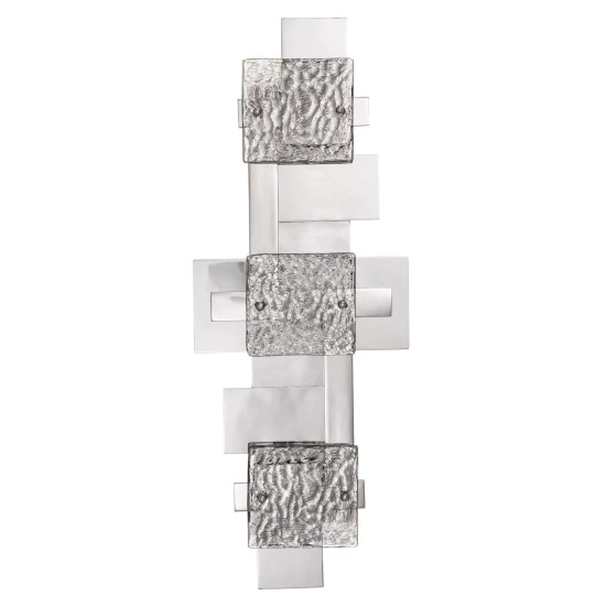 Langham vägglampa nickel/glas 77 cm