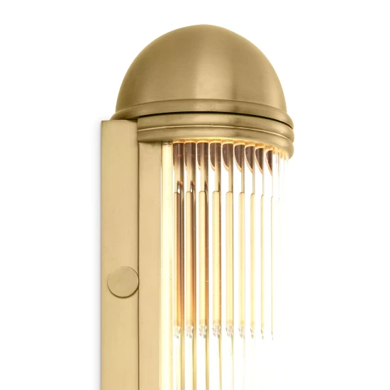 Auburn Wall Lamp Brass/Glass 40cm Auburn Wall Lamp Brass/Glass 40cm
