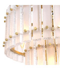Blason Chandelier Brass/Glass 59cm Eichholtz Blason Chandelier Brass/Glass 59cm