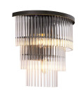 East Wall Lamp Bronze/Glass 32.5cm