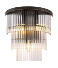East Wall Lamp Bronze/Glass 32.5cm