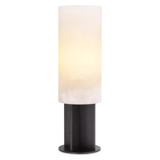 Giorgina bordslampa brons/alabaster 47 cm