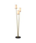 Rodolpho golvlampa mässing/vit/svart 167cm Eichholtz Rodolpho golvlampa mässing/vit/svart 167cm