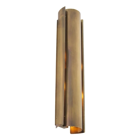 Vergé L vägglampa mässing 65 cm Vergé L vägglampa mässing 65 cm