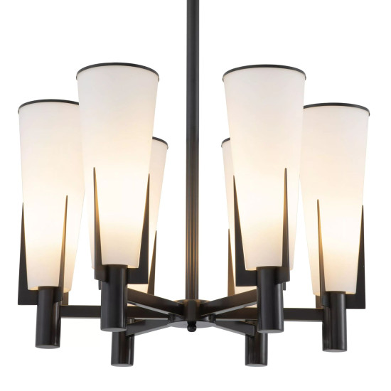 Dino Chandelier Bronze/White 60cm Dino Chandelier Bronze/White 60cm